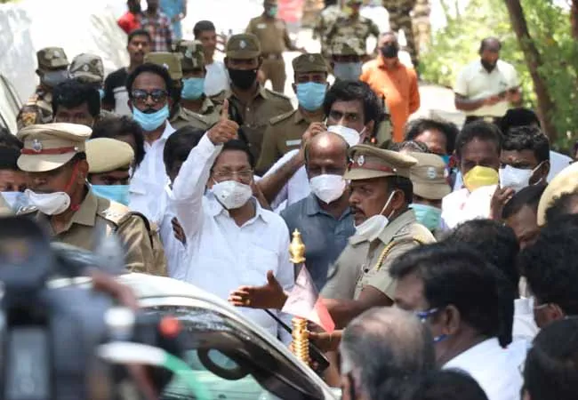 DMK LEADER RS BHARATHI GOVERNMENT CHIEF LAWYER NOTICE 